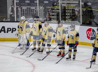 Thumbnail 3 in Notre Dame Academy vs St. Mary's (MIAA Division 1 Final) photogallery.
