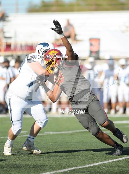 Thumbnail 2 in Menlo-Atherton vs. Pleasant Valley (Honor Bowl)  photogallery.
