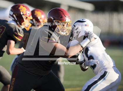 Thumbnail 1 in Menlo-Atherton vs. Pleasant Valley (Honor Bowl)  photogallery.