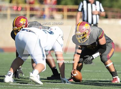 Thumbnail 1 in Menlo-Atherton vs. Pleasant Valley (Honor Bowl)  photogallery.