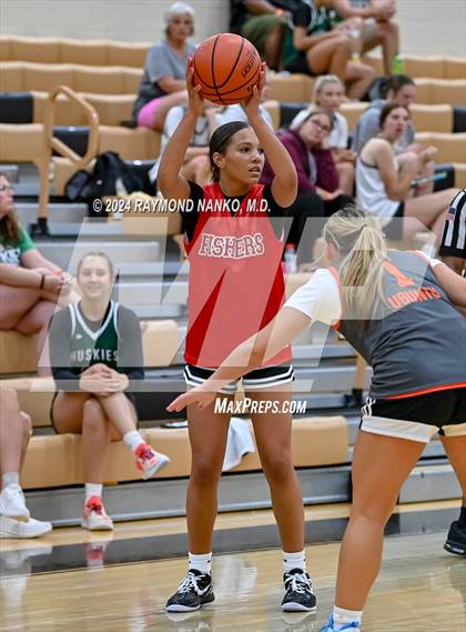Thumbnail 3 in Fishers vs Silver Creek (IBCA / IHSAA Showcase) photogallery.