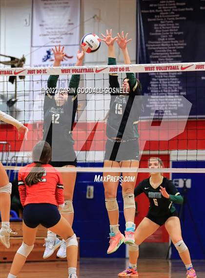 Thumbnail 1 in South Johnston @ West Carteret (NCHSAA 3A Round 2) photogallery.