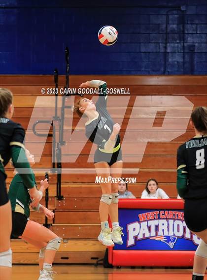 Thumbnail 1 in South Johnston @ West Carteret (NCHSAA 3A Round 2) photogallery.