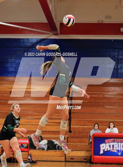Thumbnail 2 in South Johnston @ West Carteret (NCHSAA 3A Round 2) photogallery.