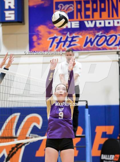 Thumbnail 2 in Perry @ Notre Dame Prep (Westwood Tournament) photogallery.