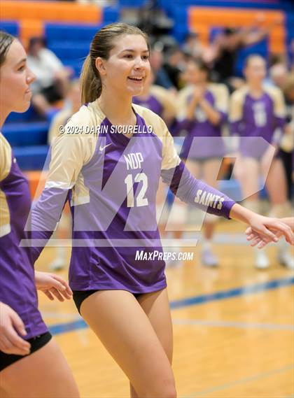 Thumbnail 2 in Perry @ Notre Dame Prep (Westwood Tournament) photogallery.