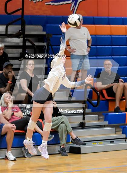 Thumbnail 2 in Perry @ Notre Dame Prep (Westwood Tournament) photogallery.
