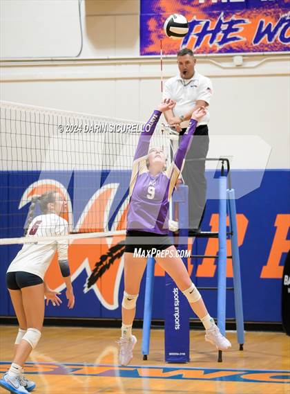 Thumbnail 1 in Perry @ Notre Dame Prep (Westwood Tournament) photogallery.