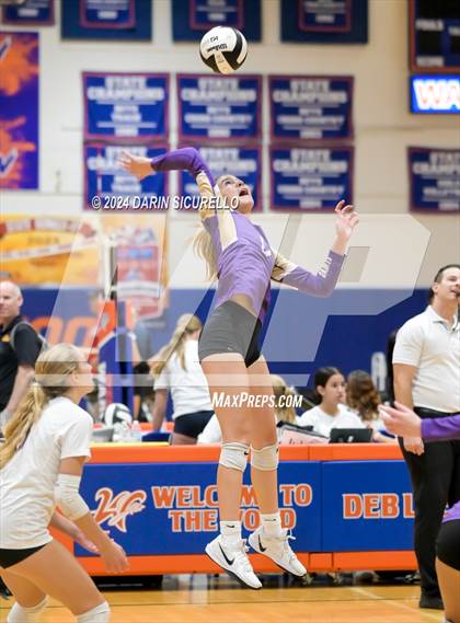Thumbnail 2 in Perry @ Notre Dame Prep (Westwood Tournament) photogallery.