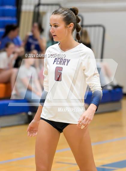 Thumbnail 2 in Perry @ Notre Dame Prep (Westwood Tournament) photogallery.