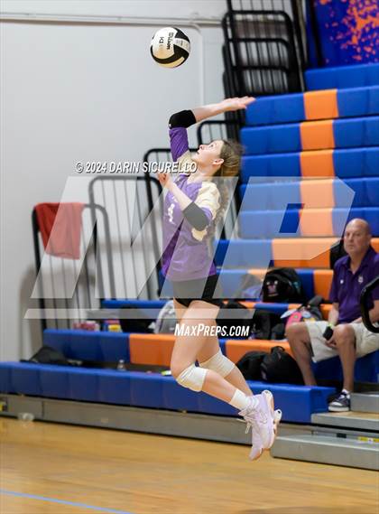 Thumbnail 2 in Perry @ Notre Dame Prep (Westwood Tournament) photogallery.