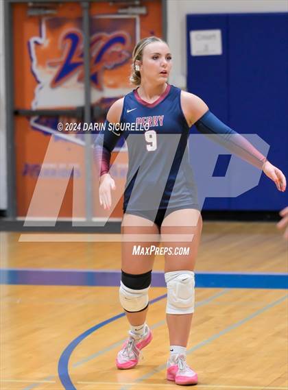 Thumbnail 2 in Perry @ Notre Dame Prep (Westwood Tournament) photogallery.
