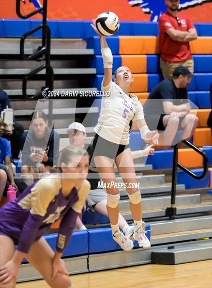 Thumbnail 2 in Perry @ Notre Dame Prep (Westwood Tournament) photogallery.