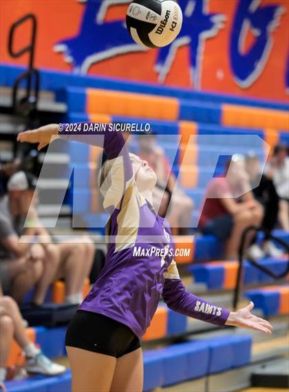 Thumbnail 1 in Perry @ Notre Dame Prep (Westwood Tournament) photogallery.