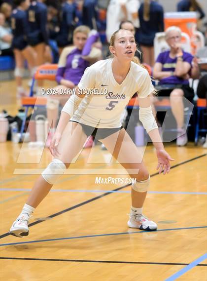 Thumbnail 3 in Perry @ Notre Dame Prep (Westwood Tournament) photogallery.