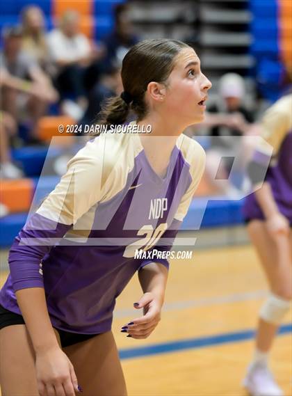 Thumbnail 3 in Perry @ Notre Dame Prep (Westwood Tournament) photogallery.