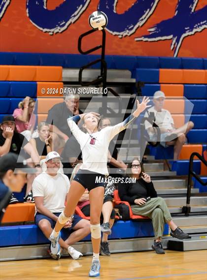 Thumbnail 2 in Perry @ Notre Dame Prep (Westwood Tournament) photogallery.