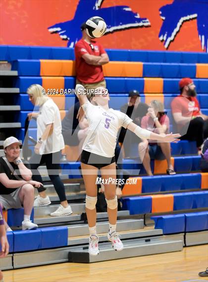 Thumbnail 1 in Perry @ Notre Dame Prep (Westwood Tournament) photogallery.