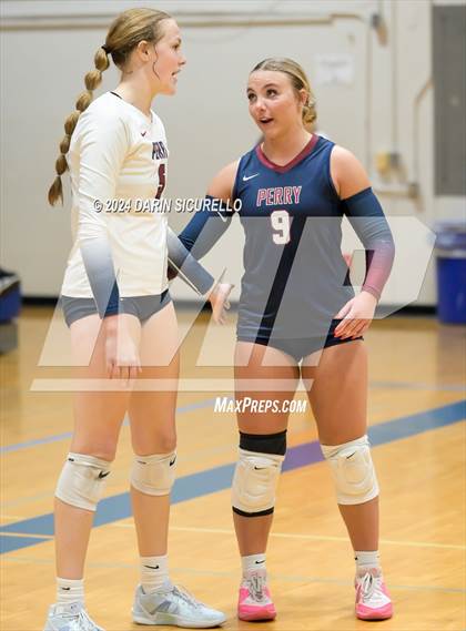 Thumbnail 3 in Perry @ Notre Dame Prep (Westwood Tournament) photogallery.