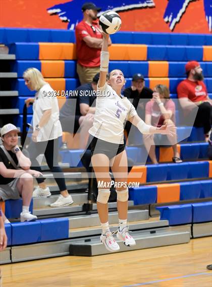 Thumbnail 2 in Perry @ Notre Dame Prep (Westwood Tournament) photogallery.
