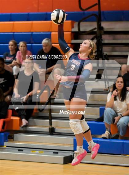 Thumbnail 1 in Perry @ Notre Dame Prep (Westwood Tournament) photogallery.