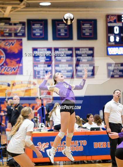Thumbnail 1 in Perry @ Notre Dame Prep (Westwood Tournament) photogallery.