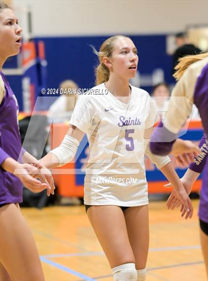 Thumbnail 3 in Perry @ Notre Dame Prep (Westwood Tournament) photogallery.