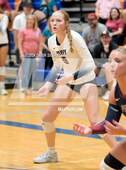 Thumbnail 3 in Perry @ Notre Dame Prep (Westwood Tournament) photogallery.