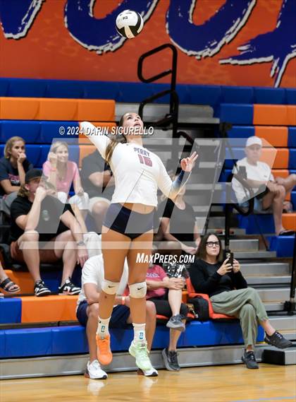Thumbnail 2 in Perry @ Notre Dame Prep (Westwood Tournament) photogallery.