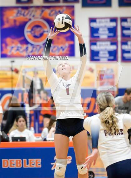 Thumbnail 2 in Perry @ Notre Dame Prep (Westwood Tournament) photogallery.