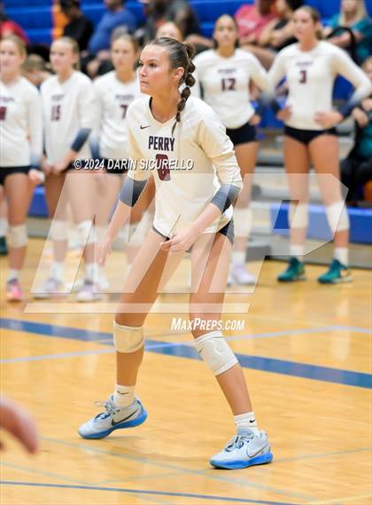 Thumbnail 1 in Perry @ Notre Dame Prep (Westwood Tournament) photogallery.