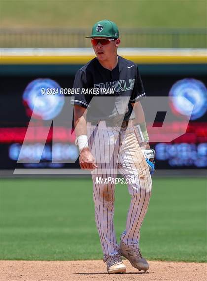 Thumbnail 2 in Gunter vs. Franklin (UIL 3A Baseball Semifinal) photogallery.