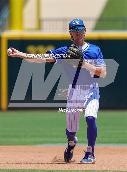 Thumbnail 3 in Gunter vs. Franklin (UIL 3A Baseball Semifinal) photogallery.