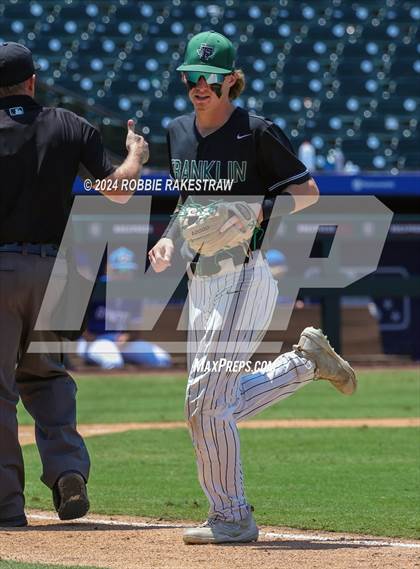 Thumbnail 1 in Gunter vs. Franklin (UIL 3A Baseball Semifinal) photogallery.