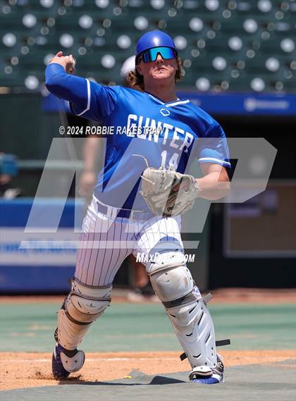 Thumbnail 2 in Gunter vs. Franklin (UIL 3A Baseball Semifinal) photogallery.