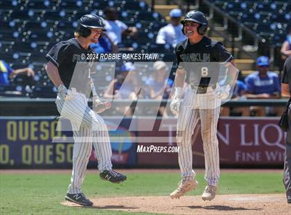 Thumbnail 2 in Gunter vs. Franklin (UIL 3A Baseball Semifinal) photogallery.
