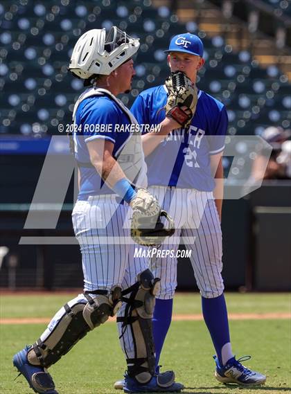 Thumbnail 3 in Gunter vs. Franklin (UIL 3A Baseball Semifinal) photogallery.