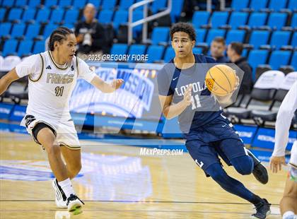 Thumbnail 1 in Servite vs. Loyola photogallery.