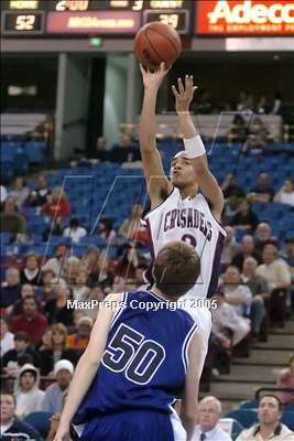 Thumbnail 2 in Capital Chr. vs Modesto Chr. (D5 Sec. Final)#1 photogallery.