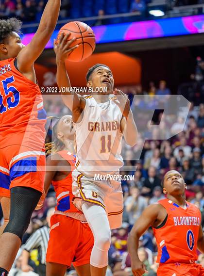 Thumbnail 2 in Bloomfield vs. Granby Memorial (CIAC Class IV Final) photogallery.