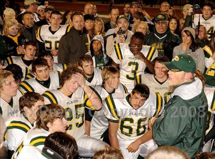 Thumbnail 2 in Placer @ Oakdale (CIF SJS D4 Playoffs) photogallery.