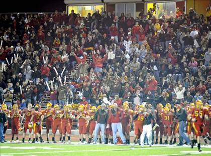 Thumbnail 2 in Placer @ Oakdale (CIF SJS D4 Playoffs) photogallery.