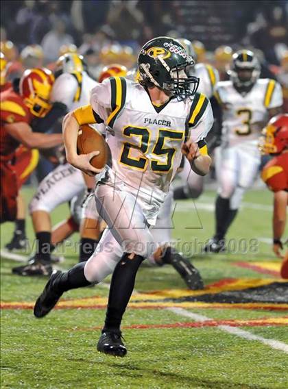 Thumbnail 3 in Placer @ Oakdale (CIF SJS D4 Playoffs) photogallery.