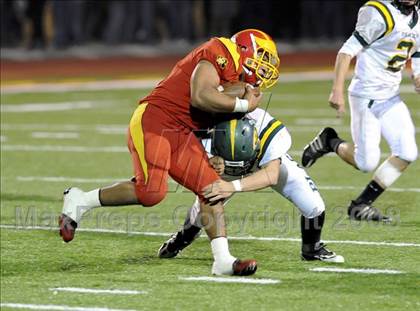 Thumbnail 1 in Placer @ Oakdale (CIF SJS D4 Playoffs) photogallery.