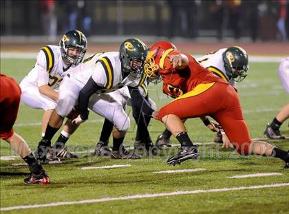 Thumbnail 3 in Placer @ Oakdale (CIF SJS D4 Playoffs) photogallery.