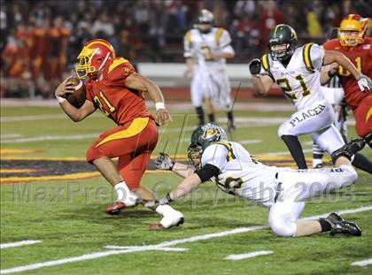 Thumbnail 1 in Placer @ Oakdale (CIF SJS D4 Playoffs) photogallery.