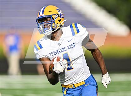 Thumbnail 2 in Travelers Rest vs Southside (Greenville County Schools Jamboree 2023) photogallery.