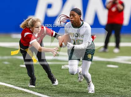 Thumbnail 1 in Lithia Springs vs. Dodge County (GHSA 5A-6A Championship) photogallery.