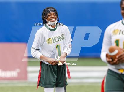 Thumbnail 2 in Lithia Springs vs. Dodge County (GHSA 5A-6A Championship) photogallery.