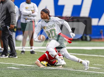 Thumbnail 1 in Lithia Springs vs. Dodge County (GHSA 5A-6A Championship) photogallery.